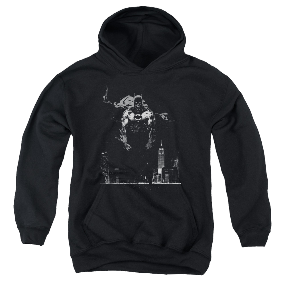 DC Batman Dirty City - Youth Hoodie Youth Hoodie (Ages 8-12) Batman
