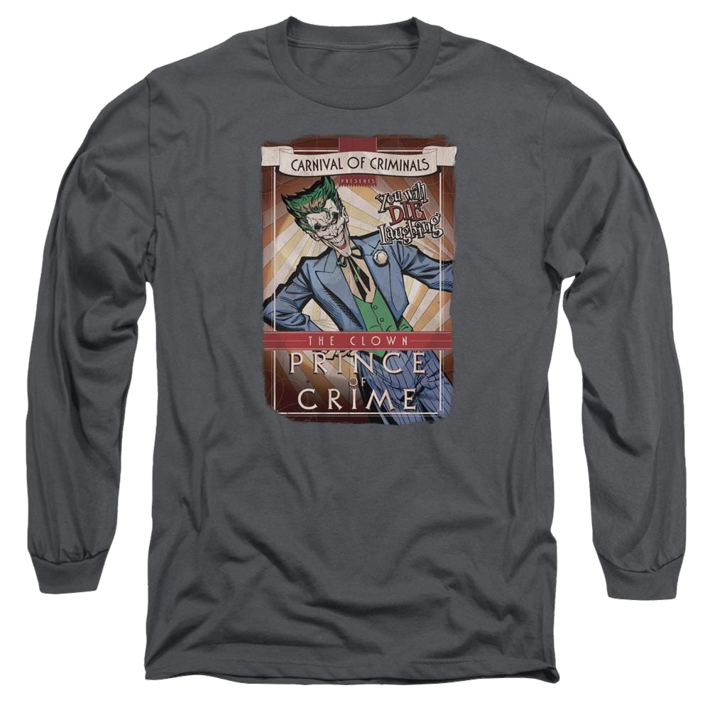 Batman Clown Prince - Men's Long Sleeve T-Shirt Men's Long Sleeve T-Shirt Batman
