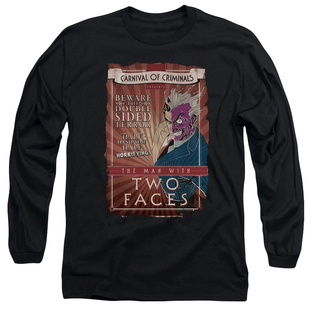 Batman Two Faces - Men's Long Sleeve T-Shirt Men's Long Sleeve T-Shirt Batman