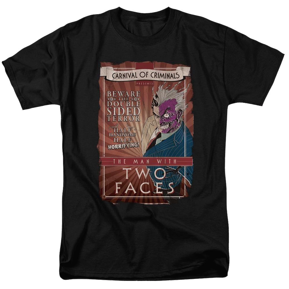 Batman Two Faces - Men's Regular Fit T-Shirt Men's Regular Fit T-Shirt Batman