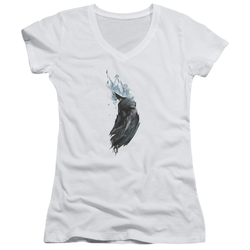 Batman Wash - Juniors V-Neck T-Shirt Juniors V-Neck T-Shirt Batman