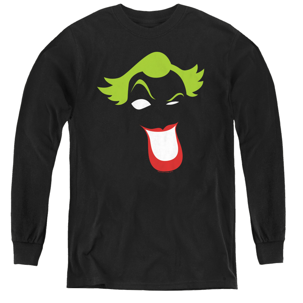 Joker, The Joker Simplified - Youth Long Sleeve T-Shirt Youth Long Sleeve T-Shirt Joker