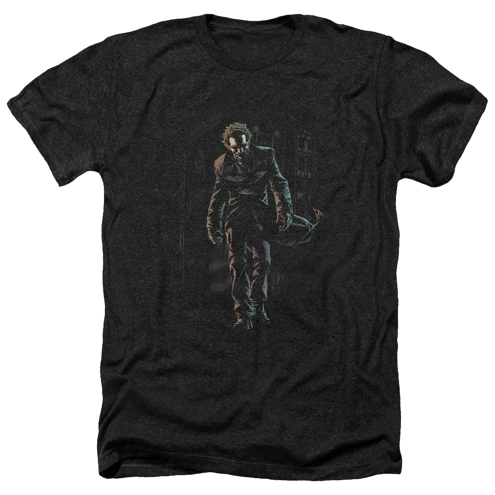 Batman Joker Leaves Arkham - Men's Heather T-Shirt Men's Heather T-Shirt Joker