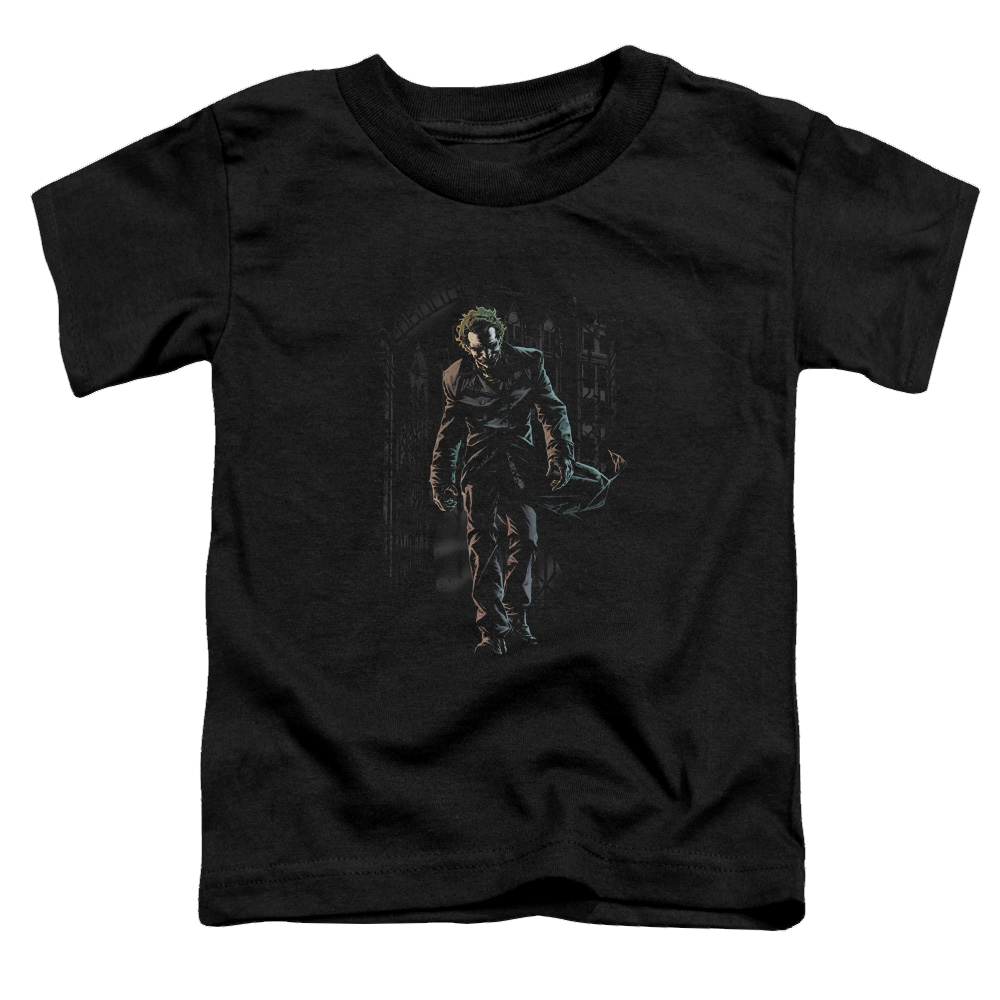 Joker, The Joker Leaves Arkham - Toddler T-Shirt Toddler T-Shirt Joker