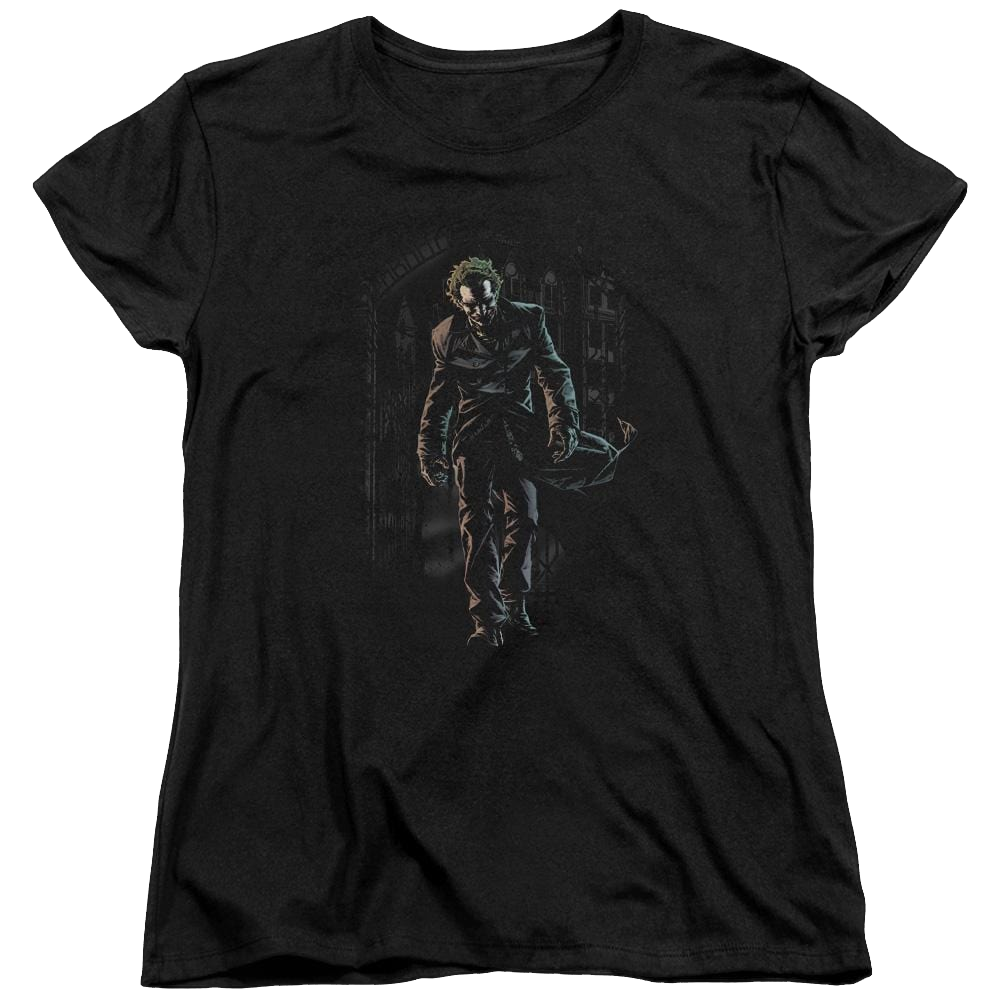 Batman Joker Leaves Arkham - Women's T-Shirt Women's T-Shirt Joker