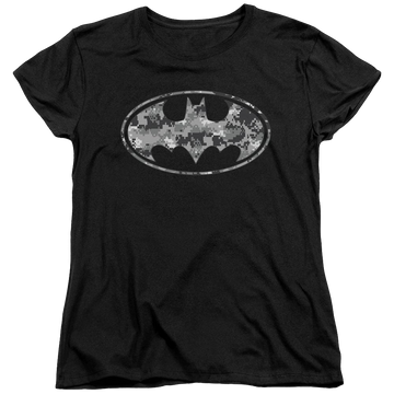 Batman Urban Camo Shield - Women's T-Shirt Women's T-Shirt Batman