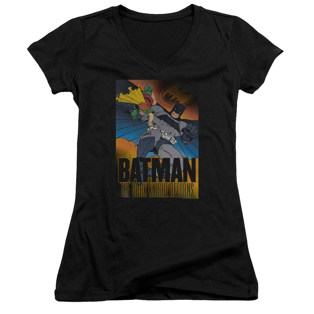 Batman Dk Returns - Juniors V-Neck T-Shirt Juniors V-Neck T-Shirt Batman