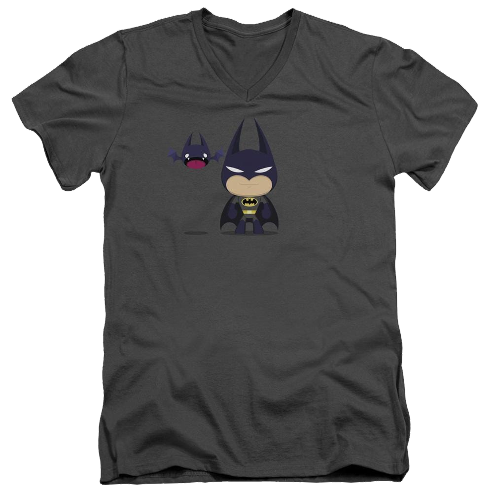 Batman Cute Batman - Men's V-Neck T-Shirt Men's V-Neck T-Shirt Batman