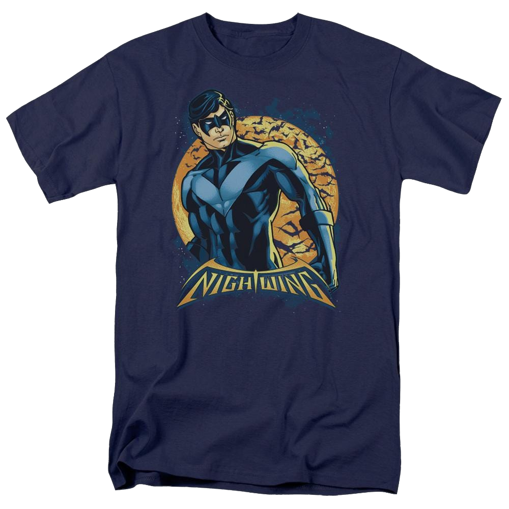 Batman Nightwing Moon - Men's Regular Fit T-Shirt Men's Regular Fit T-Shirt Nightwing