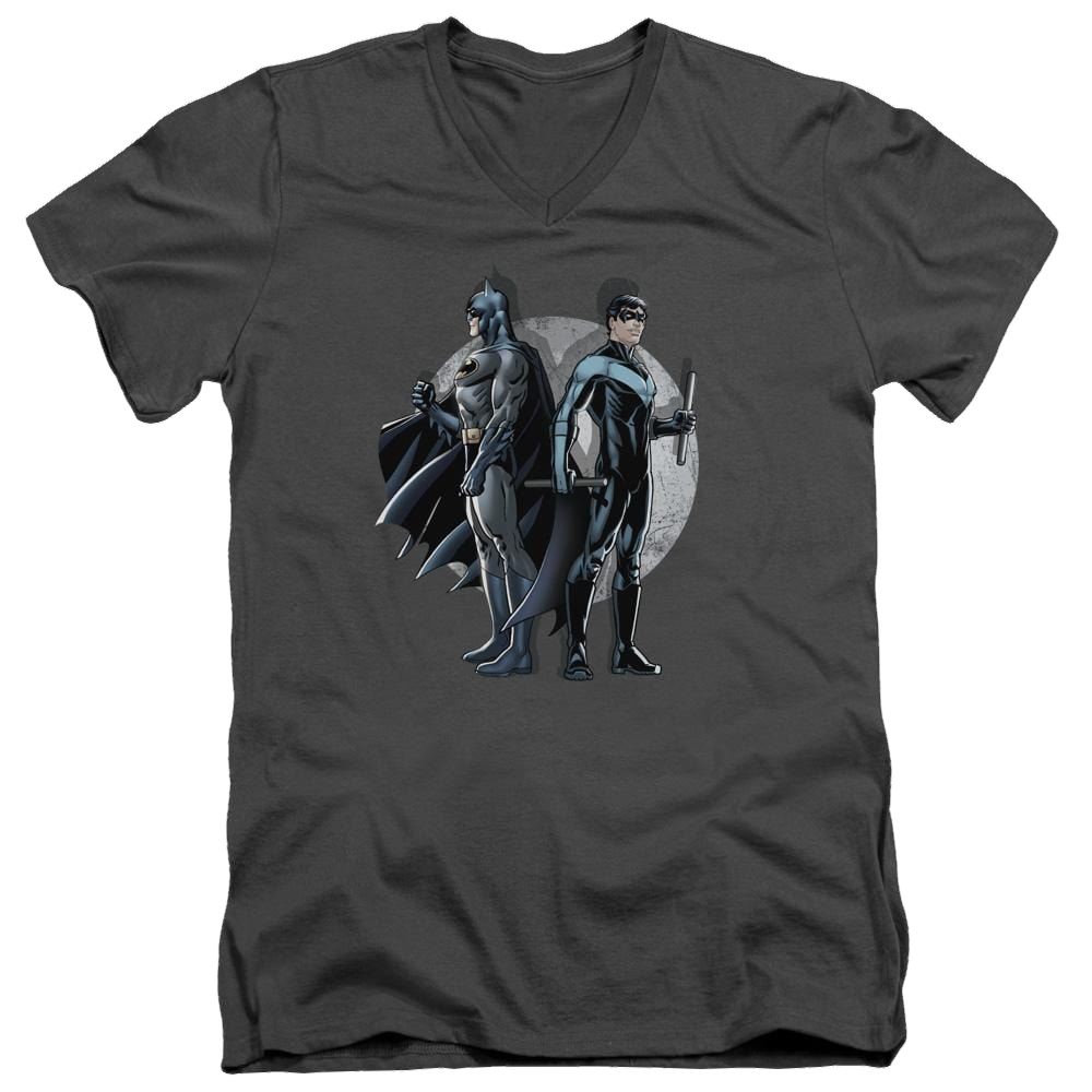 Batman Spotlight - Men's V-Neck T-Shirt Men's V-Neck T-Shirt Nightwing