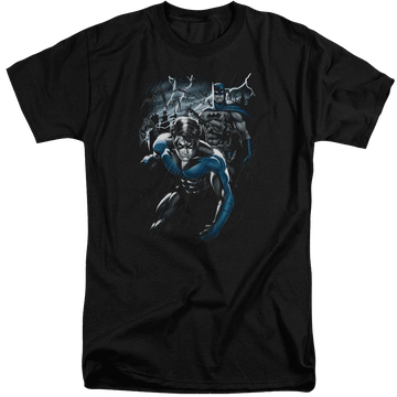 Batman Dynamic Duo - Men's Tall Fit T-Shirt Men's Tall Fit T-Shirt Nightwing
