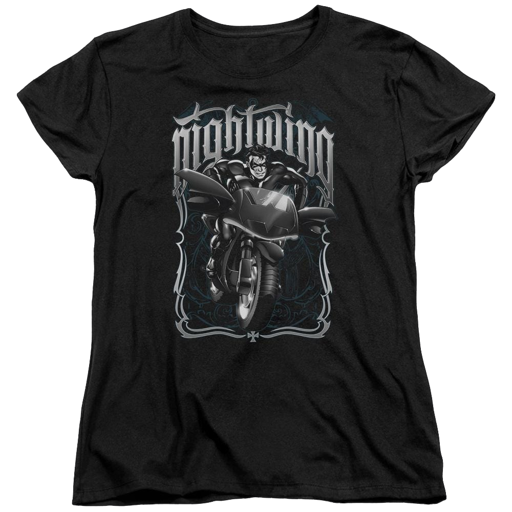 Batman Nightwing Biker - Women's T-Shirt Women's T-Shirt Nightwing