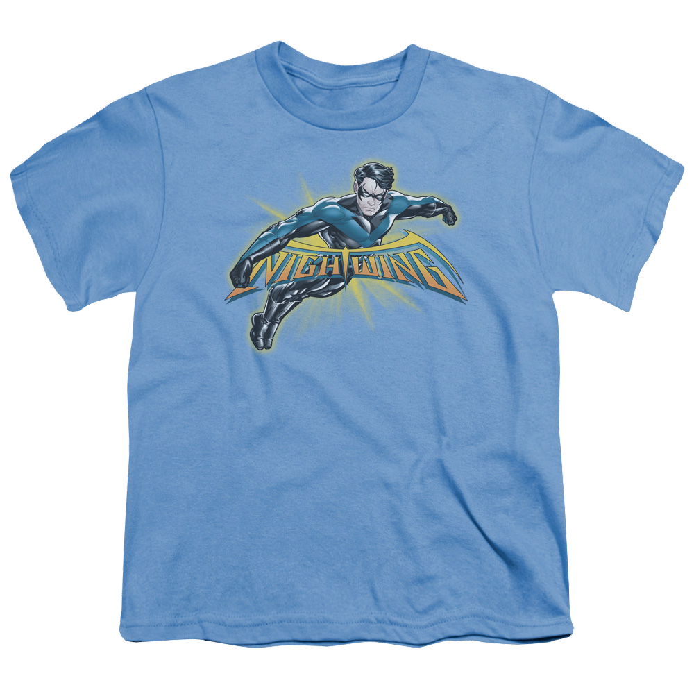 Nightwing Nightwing Burst - Youth T-Shirt Youth T-Shirt (Ages 8-12) Nightwing