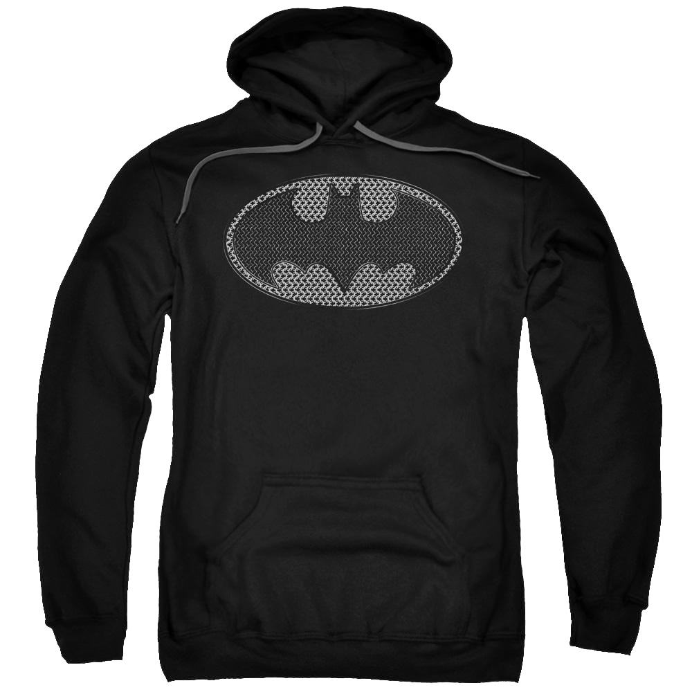 Batman Chainmail Shield - Pullover Hoodie Pullover Hoodie Batman
