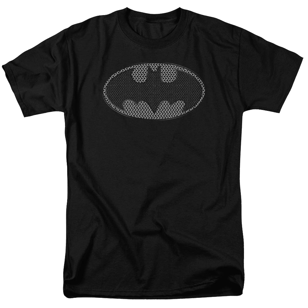 Batman Chainmail Shield - Men's Regular Fit T-Shirt Men's Regular Fit T-Shirt Batman