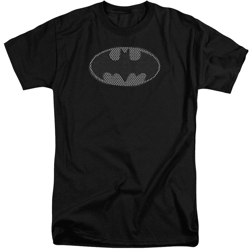 Batman Chainmail Shield - Men's Tall Fit T-Shirt Men's Tall Fit T-Shirt Batman