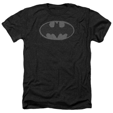 Batman Chainmail Shield - Men's Heather T-Shirt Men's Heather T-Shirt Batman