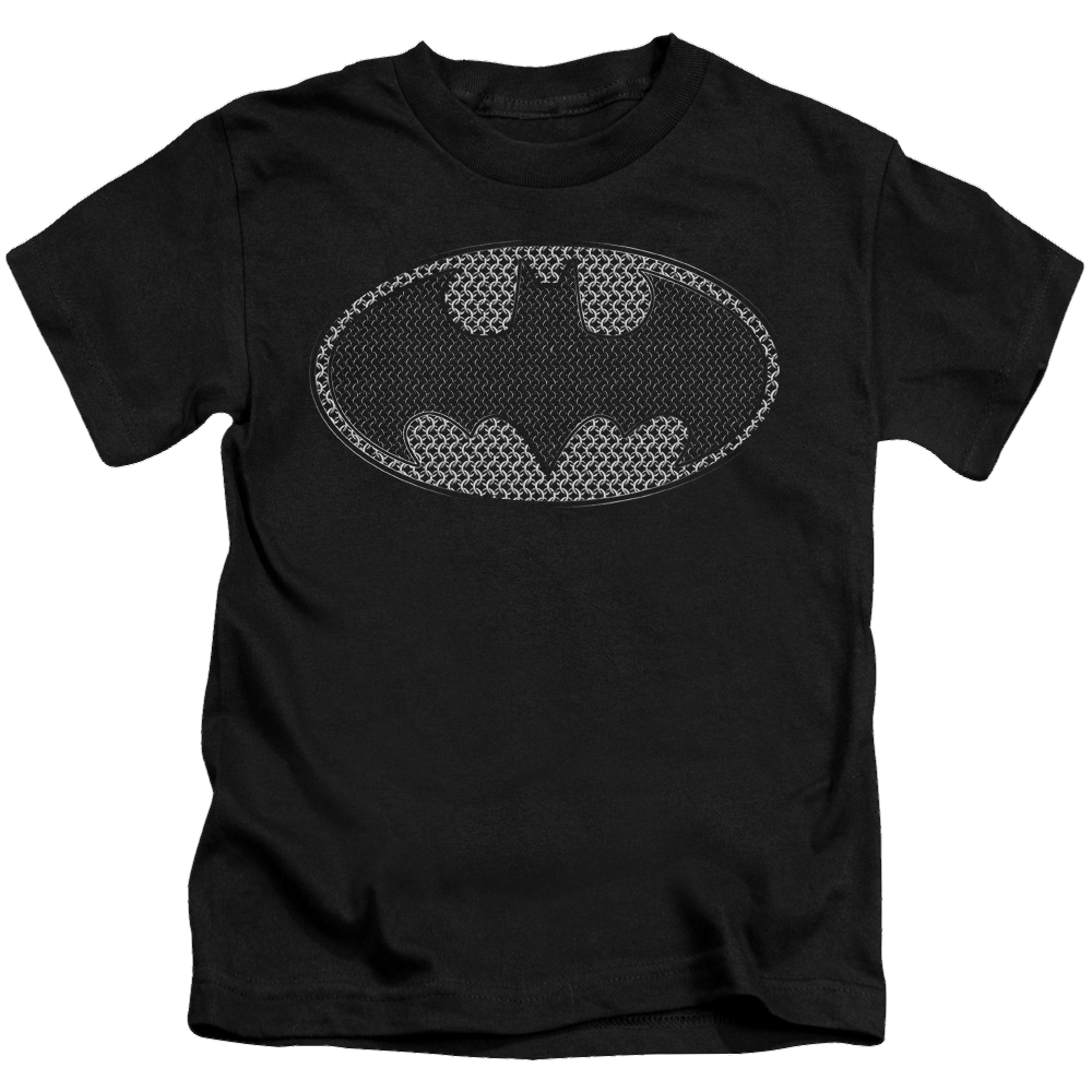 DC Batman Chainmail Shield - Kid's T-Shirt Kid's T-Shirt (Ages 4-7) Batman