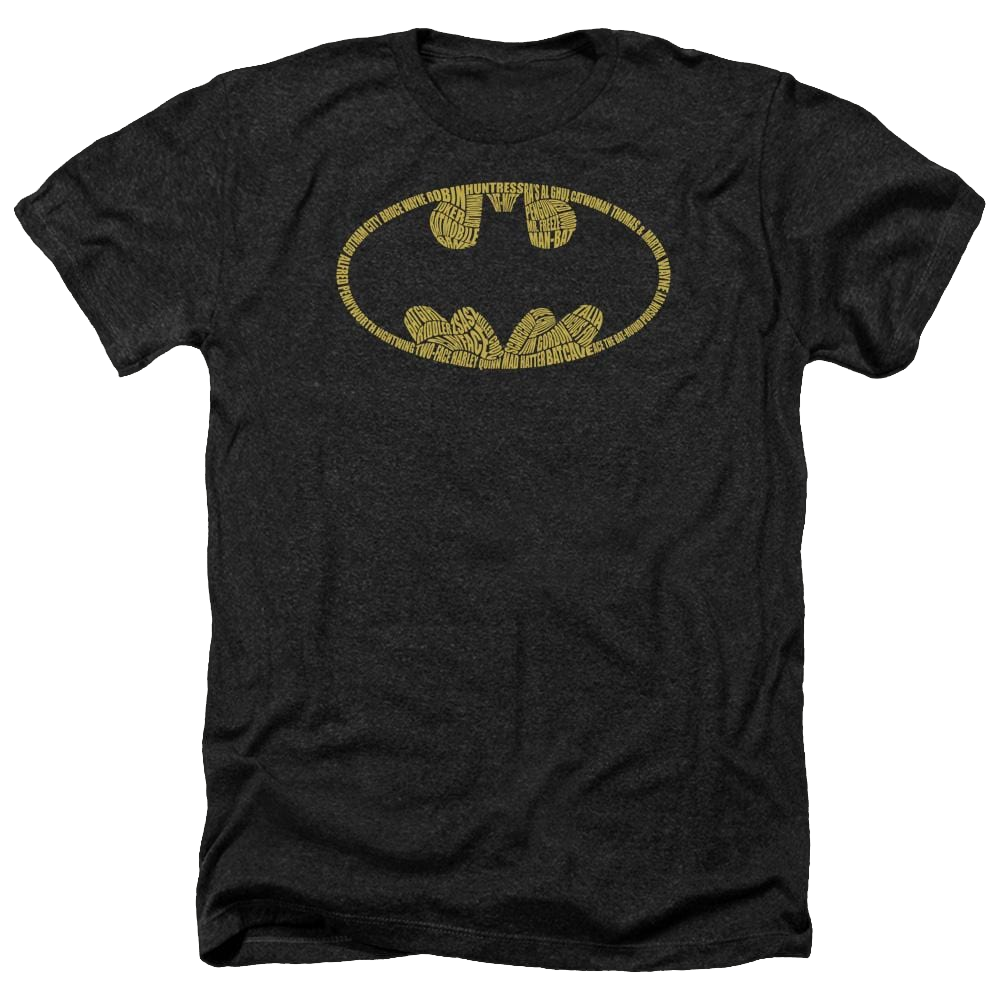 Batman Word Logo - Men's Heather T-Shirt Men's Heather T-Shirt Batman