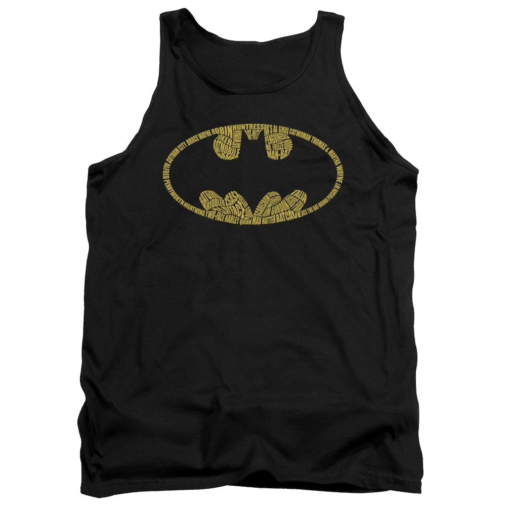 Batman Word Logo Men's Tank Men's Tank Batman