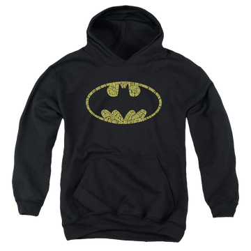 DC Batman Word Logo - Youth Hoodie Youth Hoodie (Ages 8-12) Batman