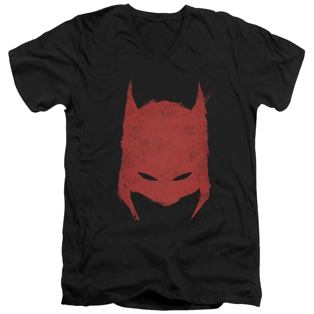 Batman Hacked & Scratched - Men's V-Neck T-Shirt Men's V-Neck T-Shirt Batman