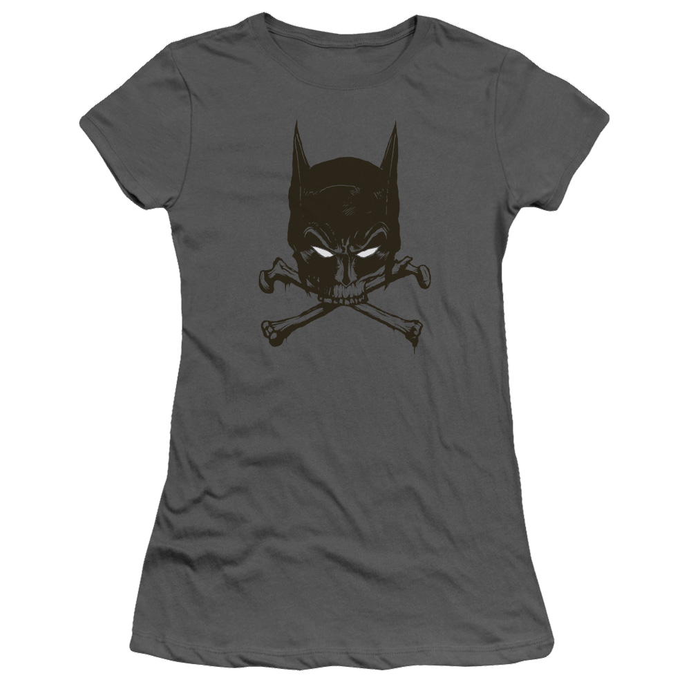 Batman Bat And Bones - Juniors T-Shirt Juniors T-Shirt Batman