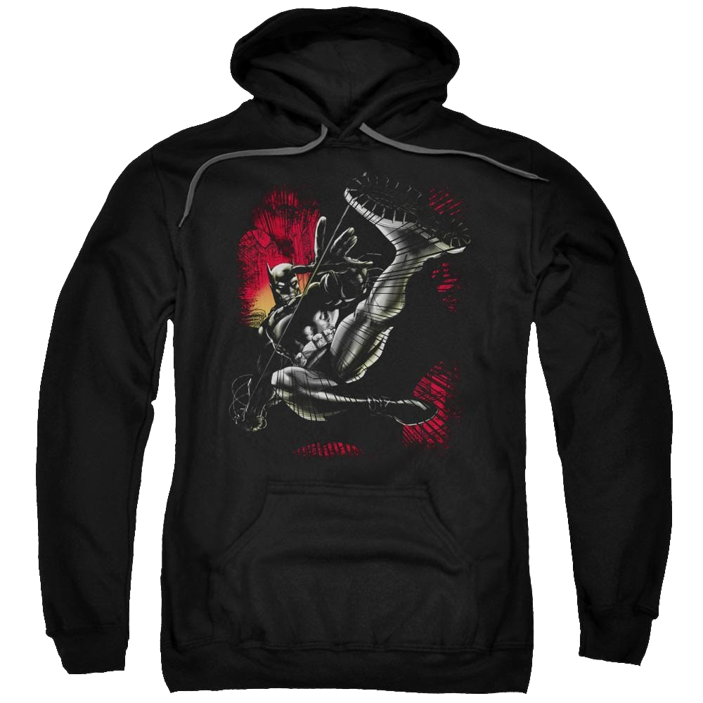 Batman Kick Swing - Pullover Hoodie Pullover Hoodie Batman