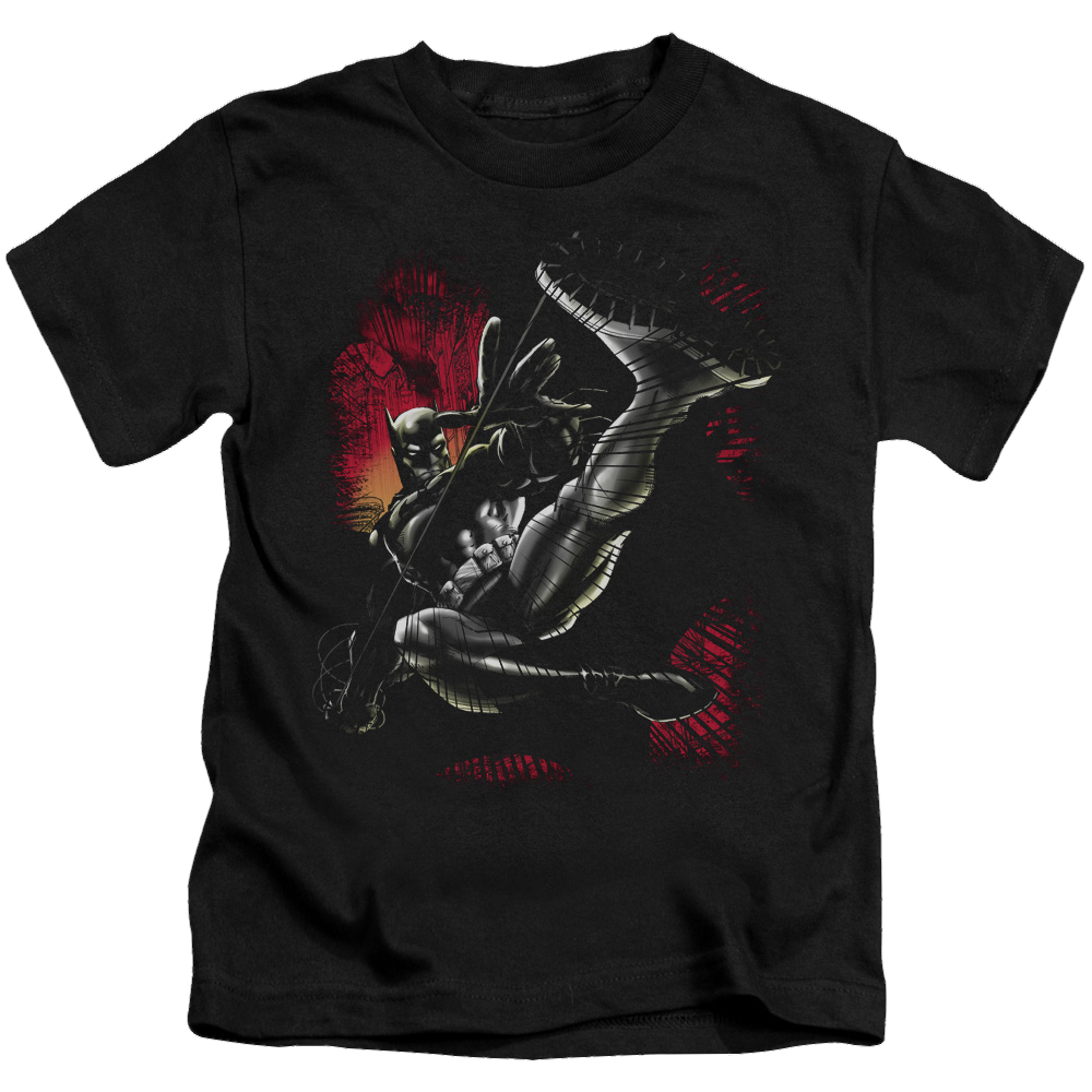 DC Batman Kick Swing - Kid's T-Shirt Kid's T-Shirt (Ages 4-7) Batman