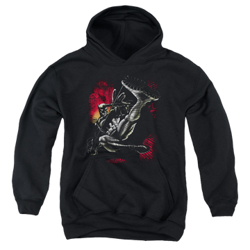 DC Batman Kick Swing - Youth Hoodie Youth Hoodie (Ages 8-12) Batman