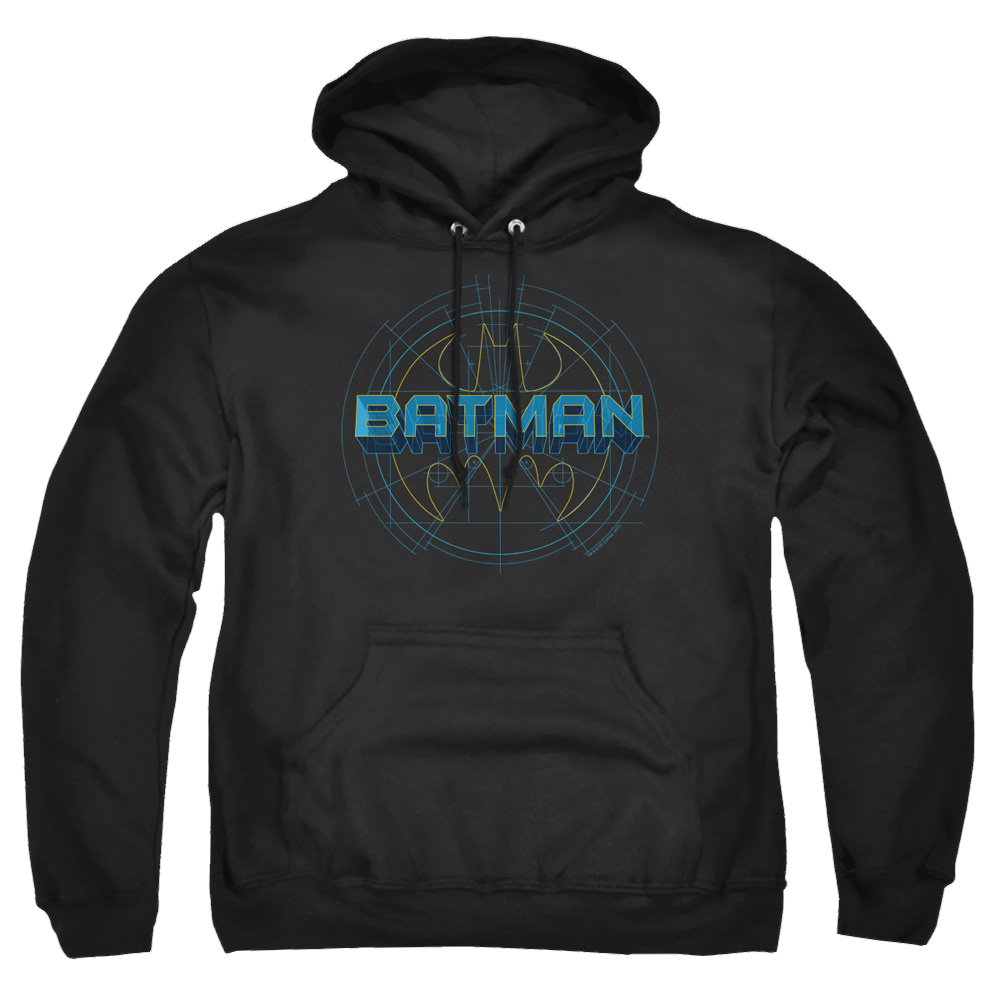 Batman Bat Tech Logo - Pullover Hoodie Pullover Hoodie Batman