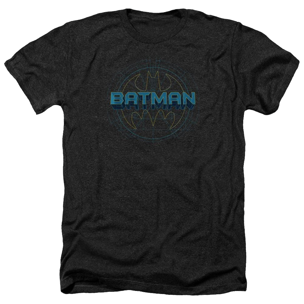 Batman Bat Tech Logo - Men's Heather T-Shirt Men's Heather T-Shirt Batman