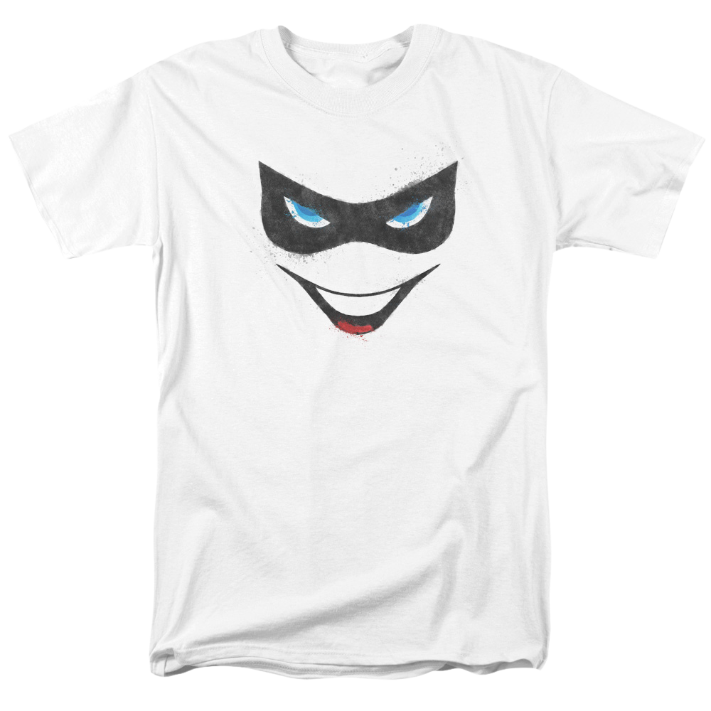 Batman Harley Face - Men's Regular Fit T-Shirt Men's Regular Fit T-Shirt Harley Quinn