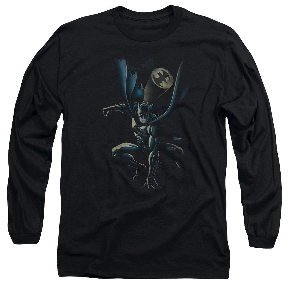 Batman Calling All Bats - Men's Long Sleeve T-Shirt Men's Long Sleeve T-Shirt Batman