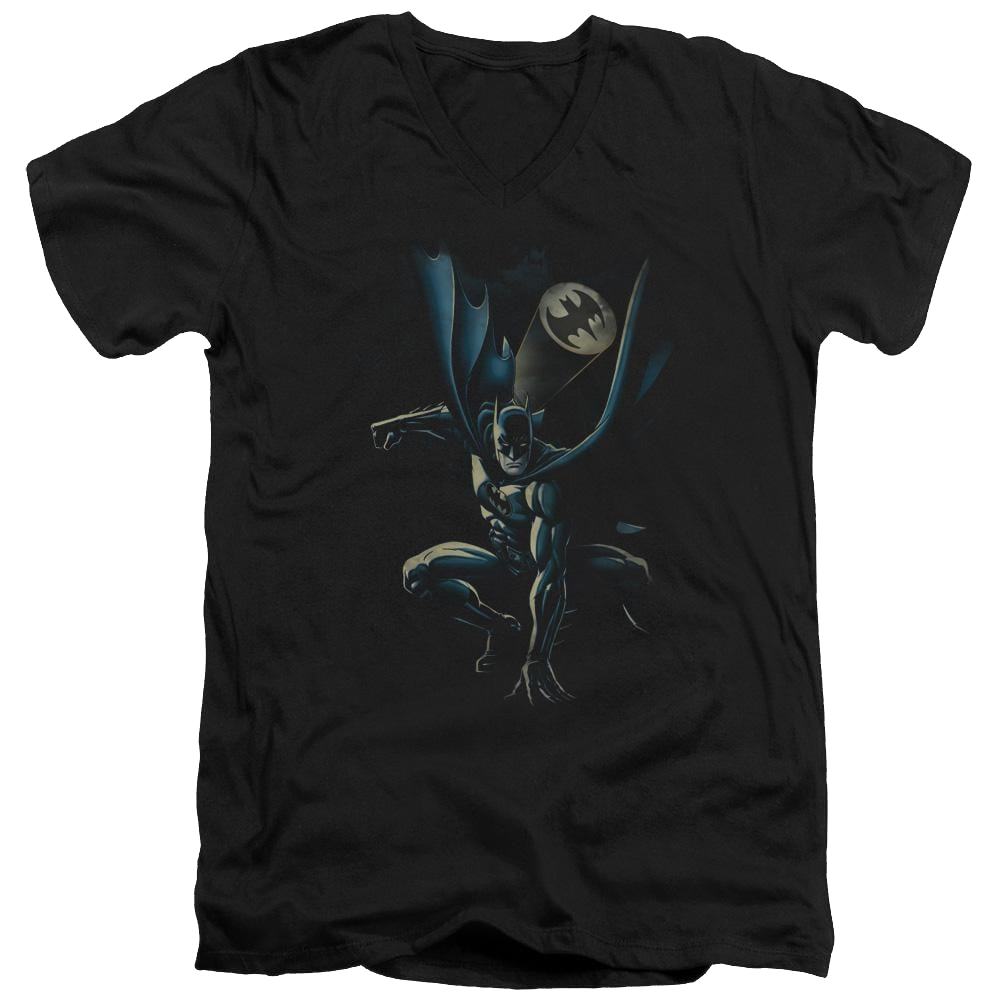 Batman Calling All Bats - Men's V-Neck T-Shirt Men's V-Neck T-Shirt Batman