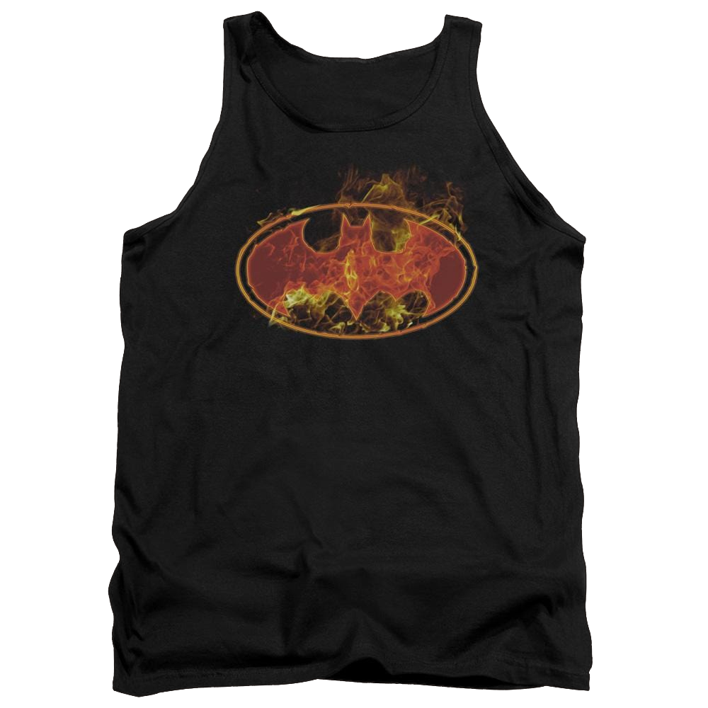 Batman Flames Logo Men's Tank Men's Tank Batman