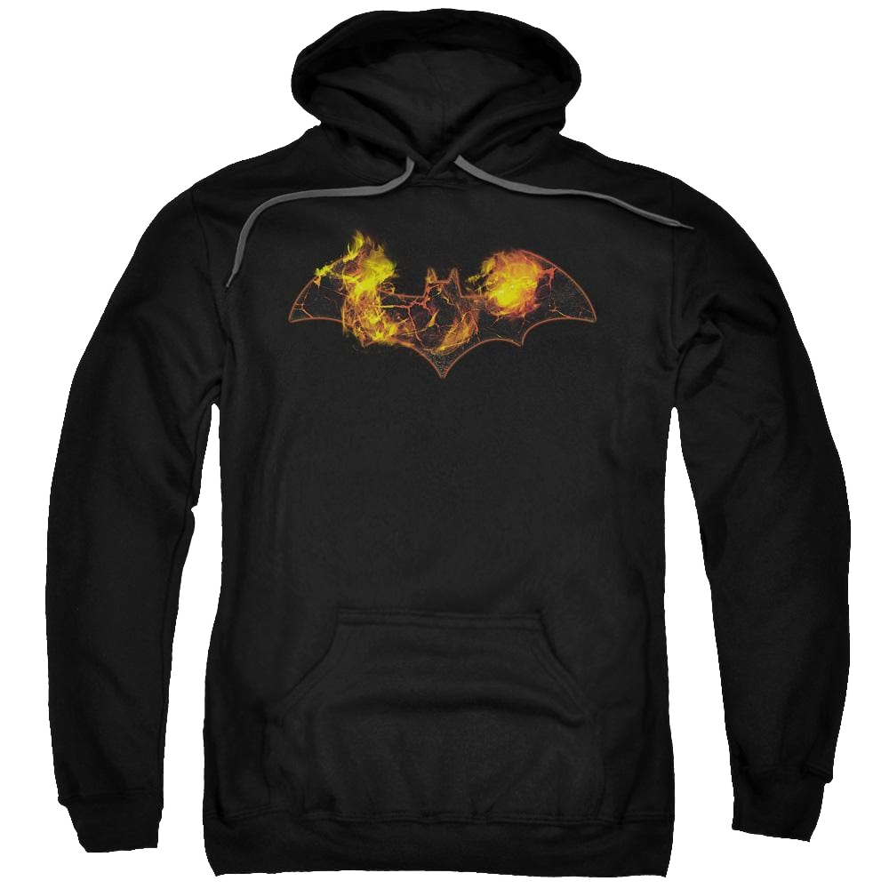 Batman Molten Logo - Pullover Hoodie Pullover Hoodie Batman