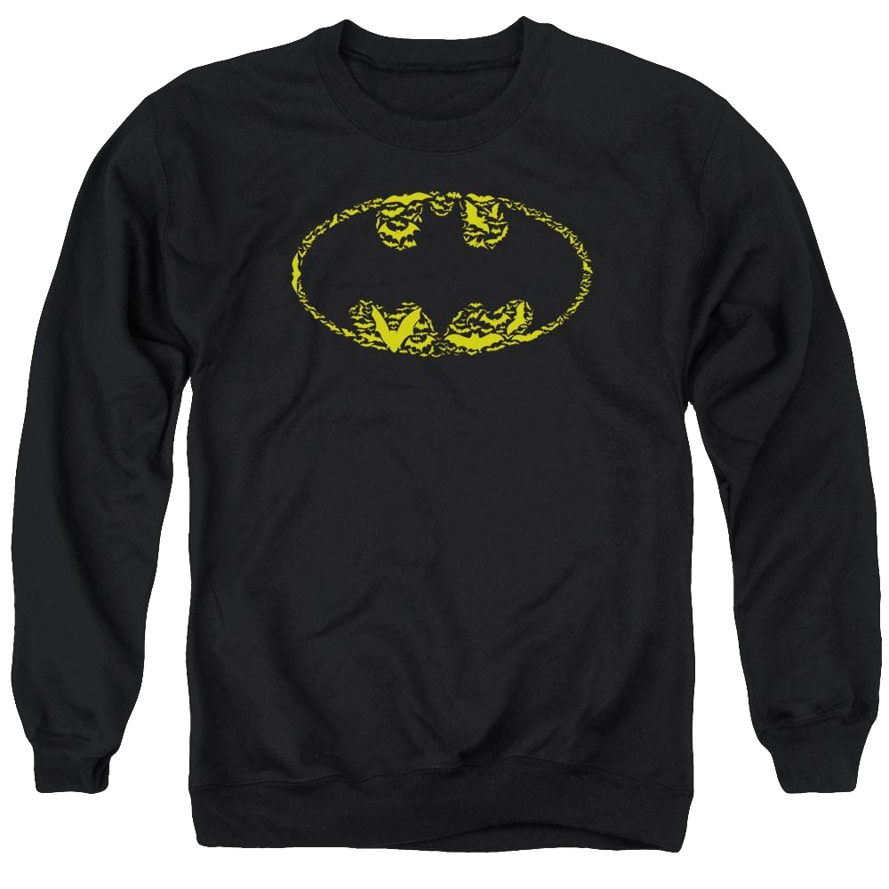 Batman Bats On Bats - Men's Crewneck Sweatshirt Men's Crewneck Sweatshirt Batman