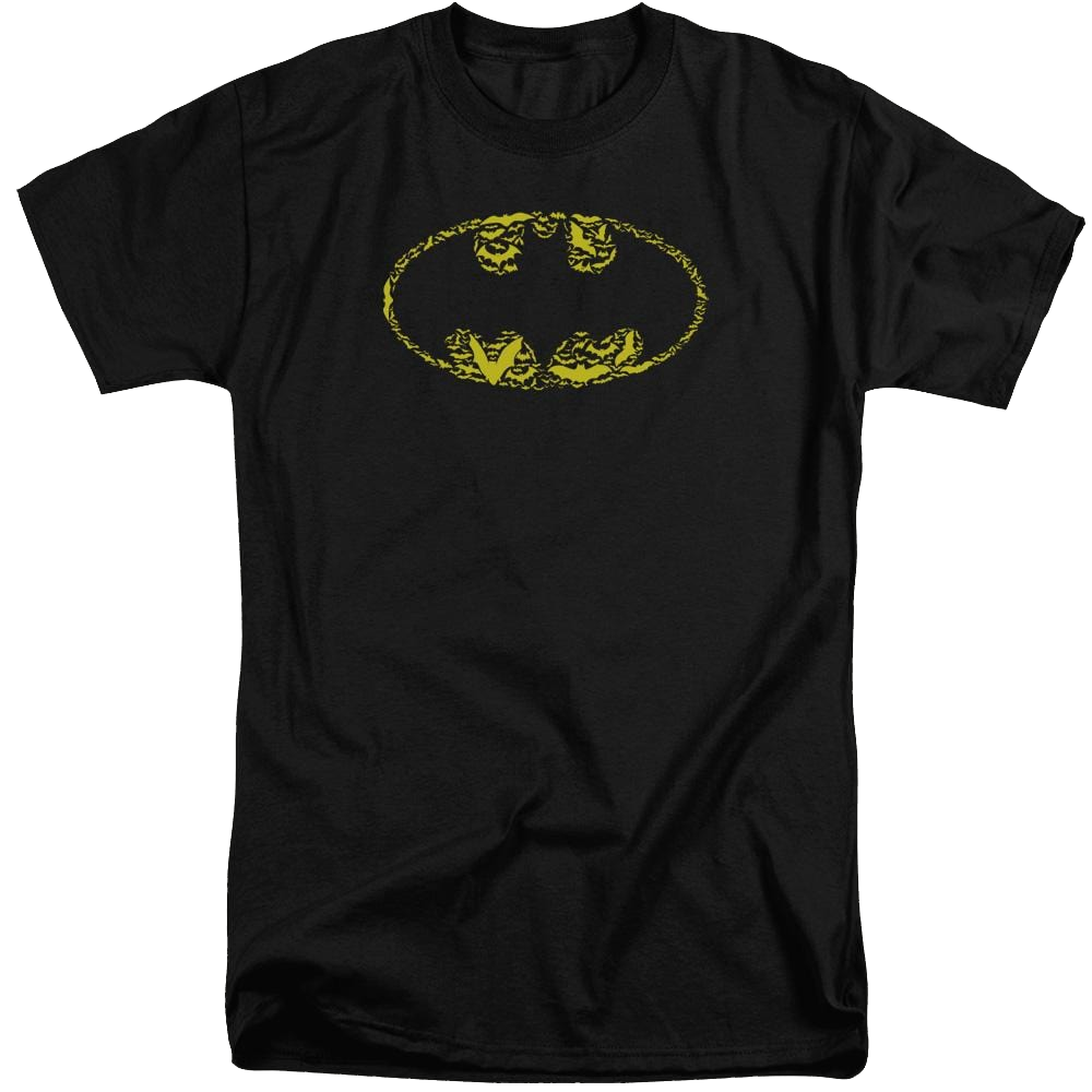 Batman Bats On Bats - Men's Tall Fit T-Shirt Men's Tall Fit T-Shirt Batman