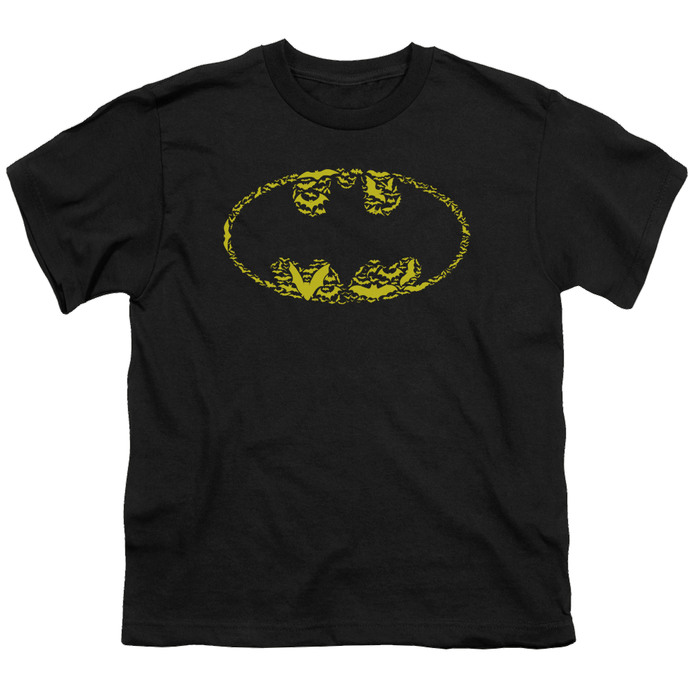 DC Batman Bats On Bats - Youth T-Shirt Youth T-Shirt (Ages 8-12) Batman