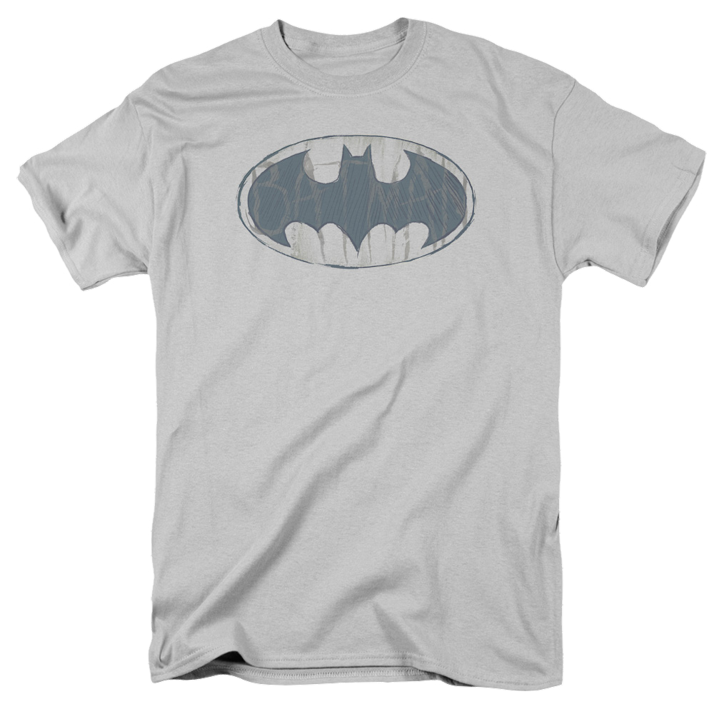 Dc Batman Water Sketch Signal - Men's Regular Fit T-Shirt Men's Regular Fit T-Shirt Batman