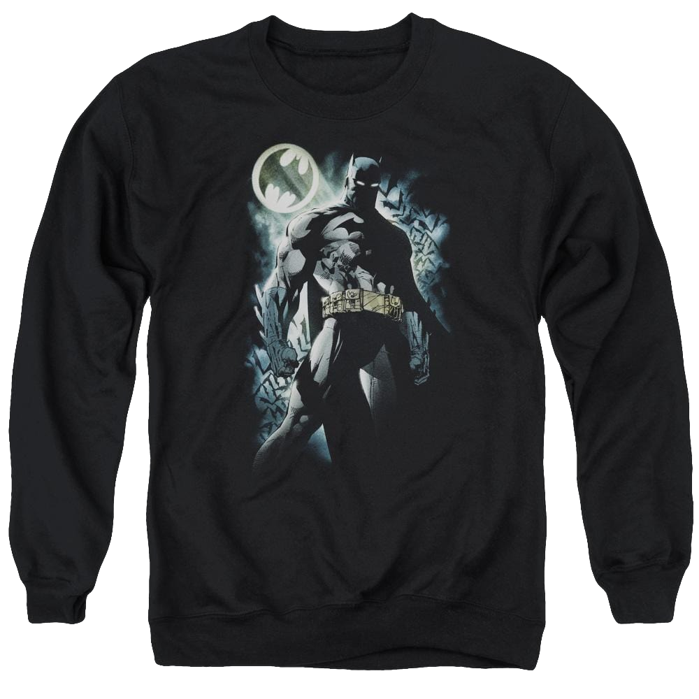 Batman The Knight - Men's Crewneck Sweatshirt Men's Crewneck Sweatshirt Batman