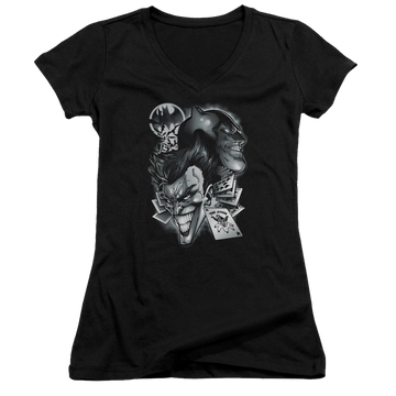 Batman Archenemies - Juniors V-Neck T-Shirt Juniors V-Neck T-Shirt Batman