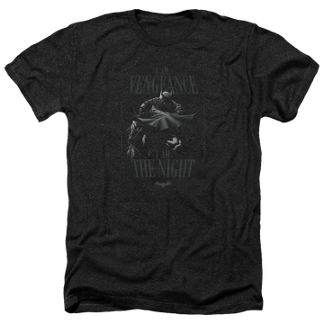 Charcoal men's heather t-shirt with Batman I Am graphic