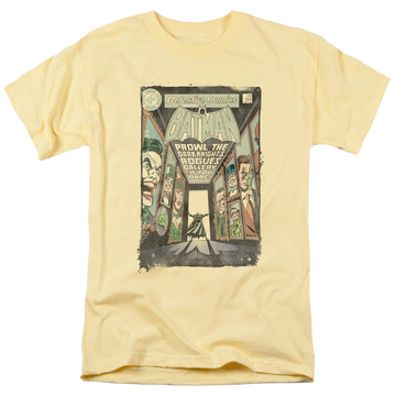 Banana men's regular fit t-shirt with Batman Rogues Gallery Cover graphic