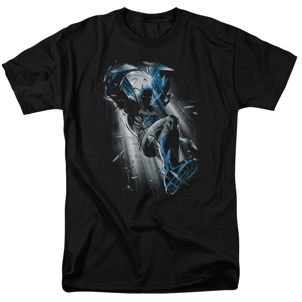 Batman Bat Crash - Men's Regular Fit T-Shirt Men's Regular Fit T-Shirt Batman