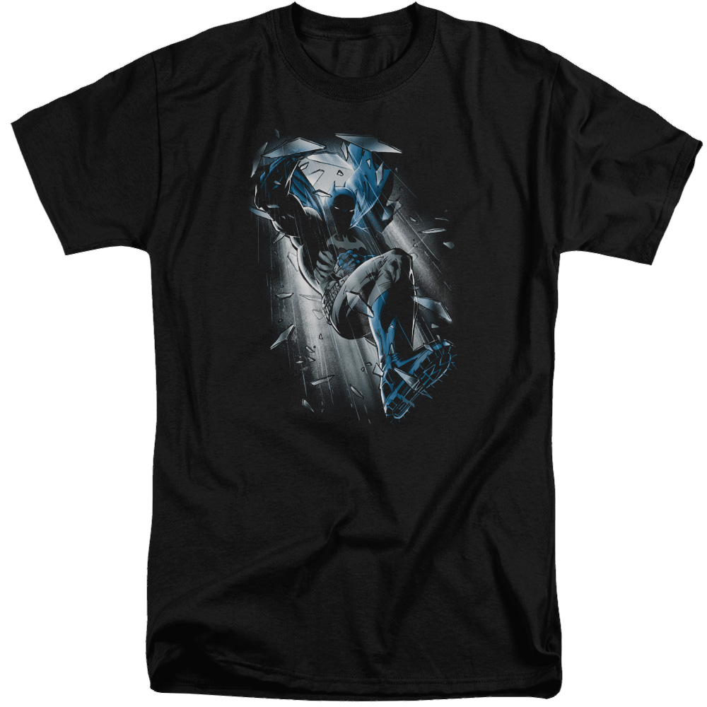 Batman Bat Crash - Men's Tall Fit T-Shirt Men's Tall Fit T-Shirt Batman