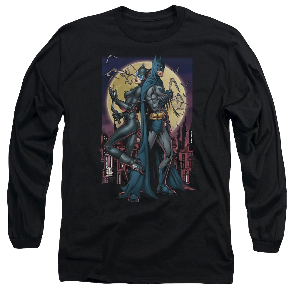 Batman Paint The Town Red - Men's Long Sleeve T-Shirt Men's Long Sleeve T-Shirt Batman