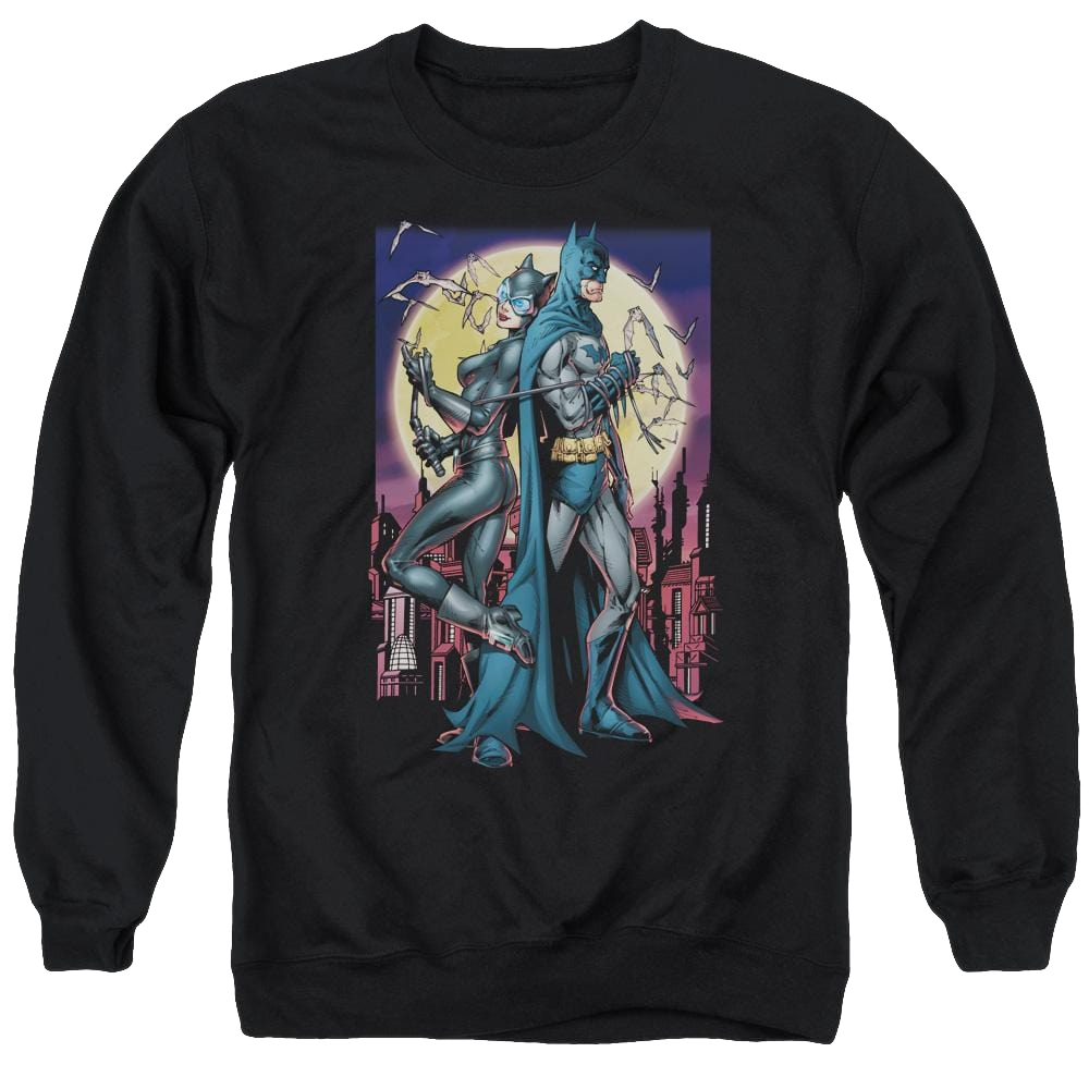 Batman Paint The Town Red Men's Crewneck Sweatshirt Men's Crewneck Sweatshirt Batman
