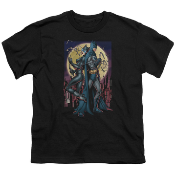 DC Batman Paint The Town Red - Youth T-Shirt Youth T-Shirt (Ages 8-12) Batman